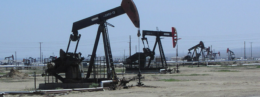 Ölpumpen in Südkalifornien.
