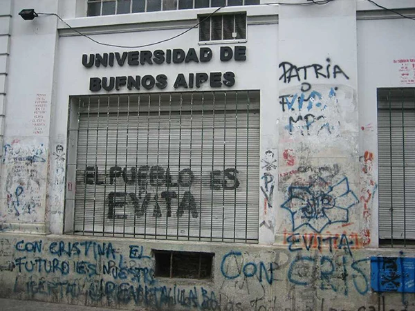 Die Sozialwissenschaftliche Fakultät der Universidad de Buenos Aires.