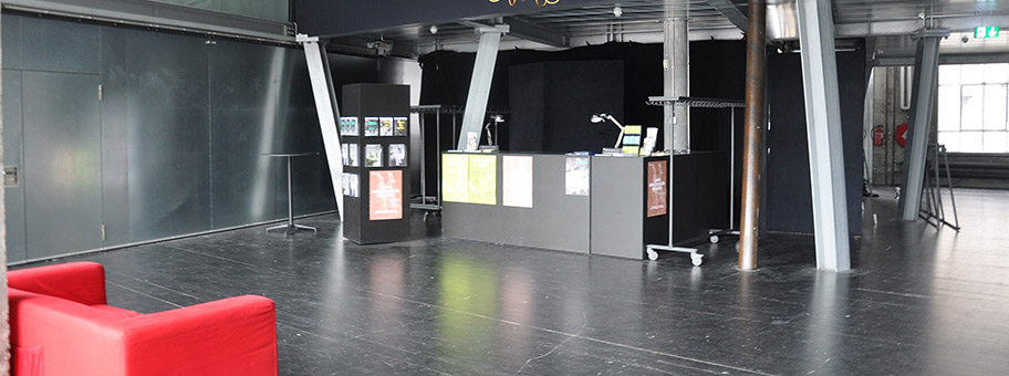 Theaterfoyer in der Lokremise St. Gallen.