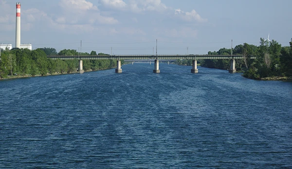 Dampfkraftwerk Donaustadt in Wien.