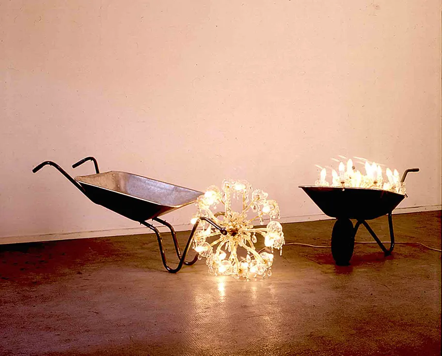 Arbeiten im Reichtum (3 und 7), Hamburger Kunsthalle, 1983.