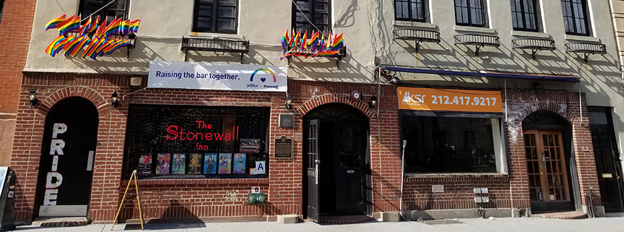 Stonewall Inn, April 2019.