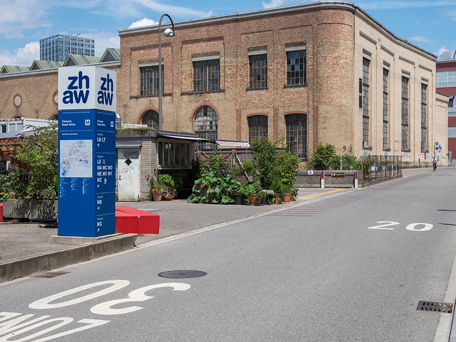 ZHAW Campus auf dem Sulzer Areal in Winterthur.