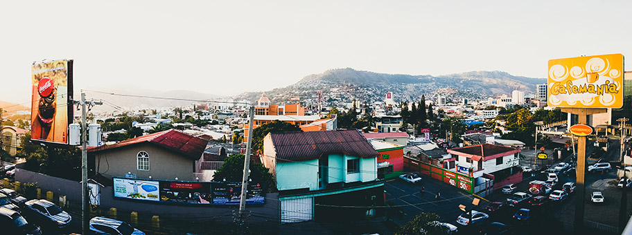 Panorama von Tegucigalpa, Hauptstadt von Honduras.