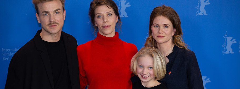 Die Crew des Films «Systemsprenger» bei der Berlinale 2019.