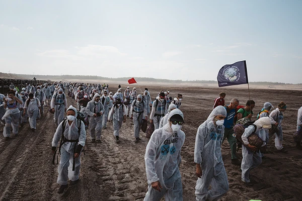 Ende Glände im Tagebau Welzow Süd, Mai 2019.