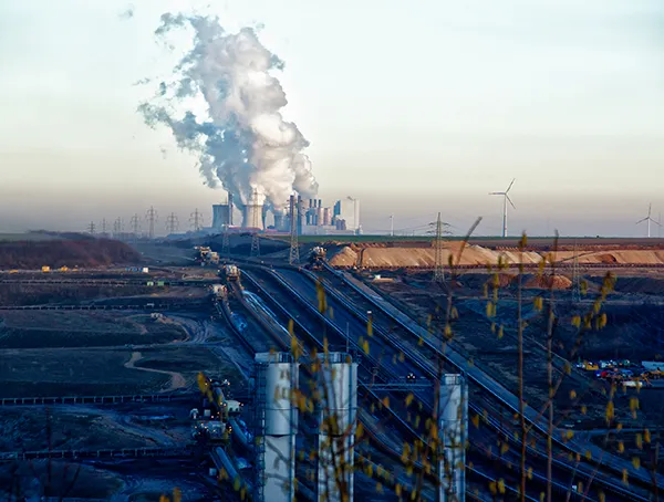 Das Braunkohle-Werk «Tagebau Garzweiler» der RWE Power AG.
