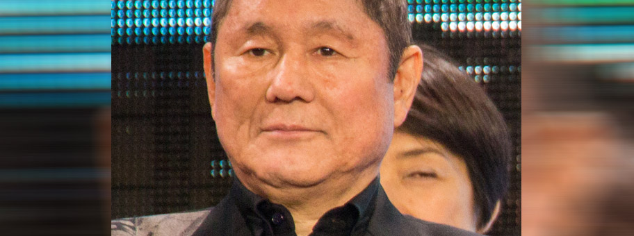 Der japanische Filmregisseur Takeshi Kitano.