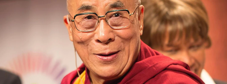 Der Dalai Lama bei einem Besuch in Boston, 14. Oktober 2012.