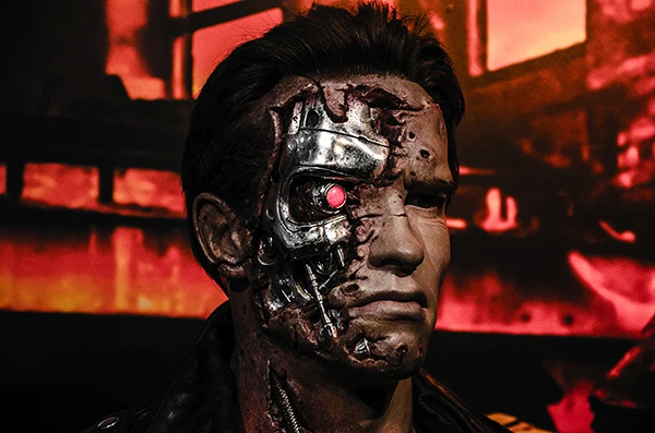 Terminator im Madame Tussaud in London.