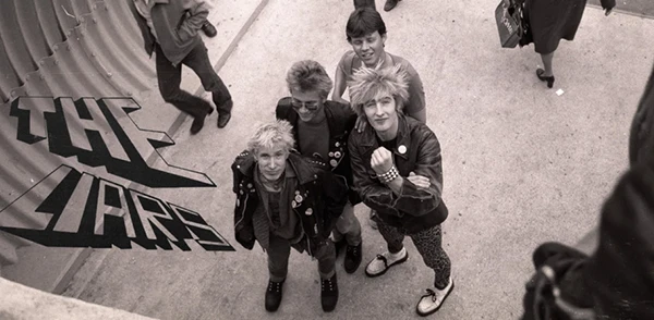 Die Punk-Formation "The Liars".