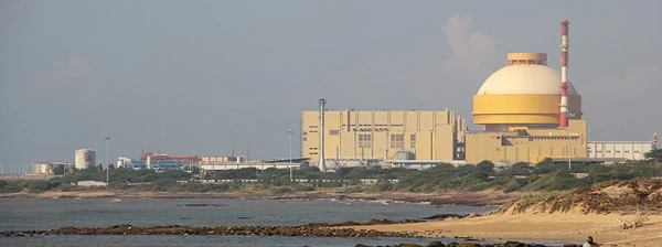 Das Kernkraftwerk Kudankulam in Indien.