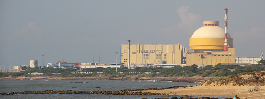 Das Kernkraftwerk Kudankulam in Indien.