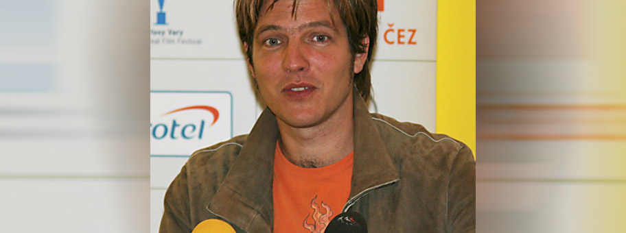 Der dänische Filmregisseur Thomas Vinterberg am 40. Karlovy Film Festival in Karlsbad, Juli 2005.