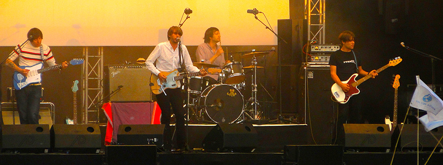 Tocotronic beim Dockville Festival in Hamburg.