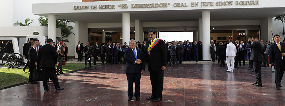 Nicolas Maduro in Caracas, Januar 2019.