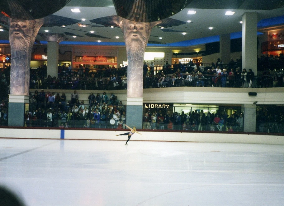 Tonya Harding während einem Training in Portland, Oregon, 1994.