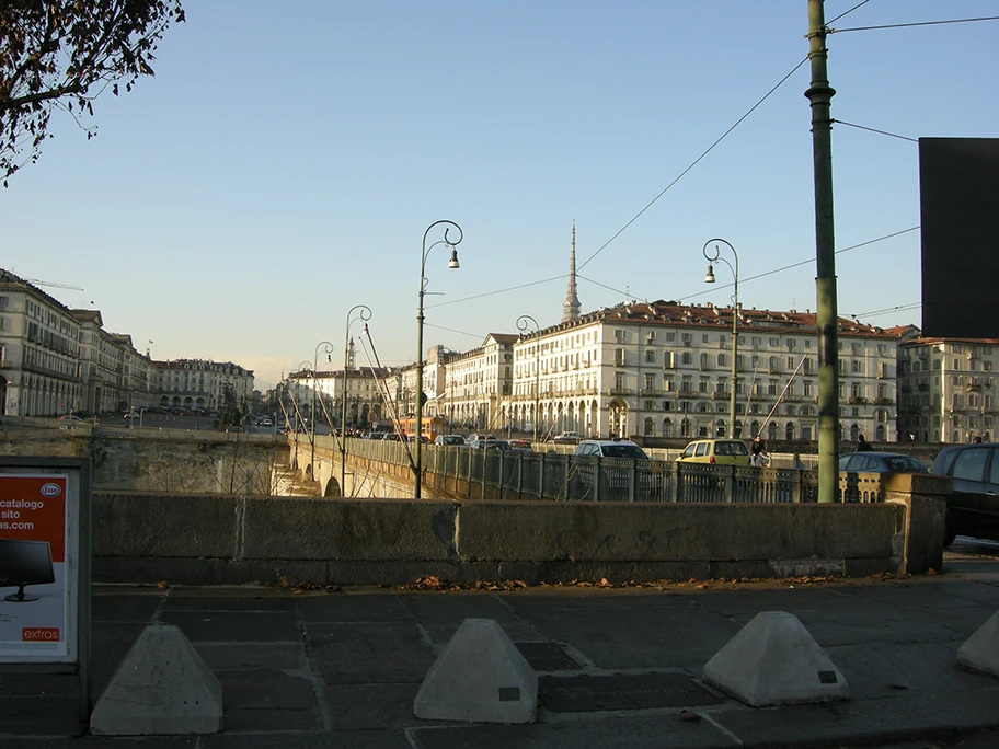 Piazza Vittorio in Turin.