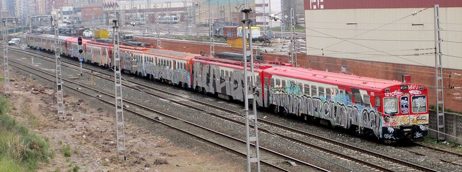 Wholetrain in Spanien.