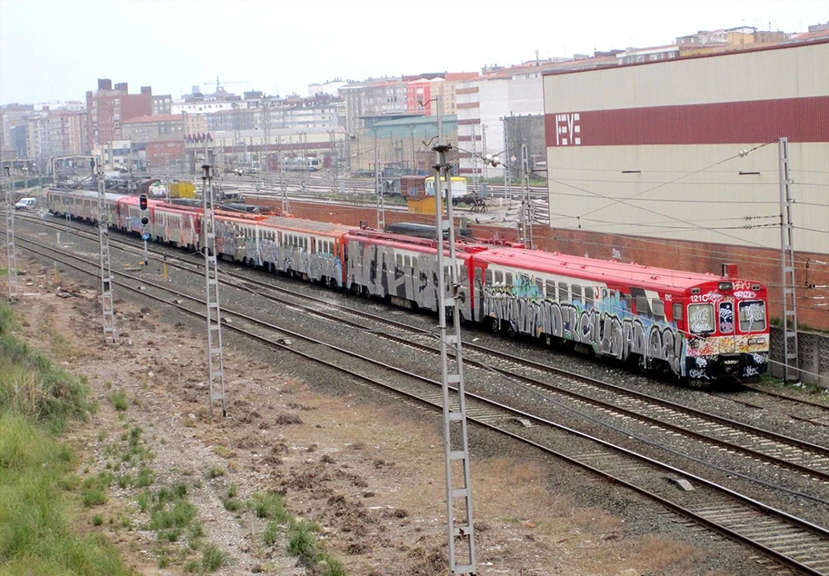 Wholetrain in Spanien.