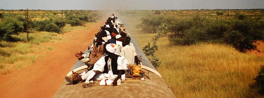 Zug im Süden von Sudan.