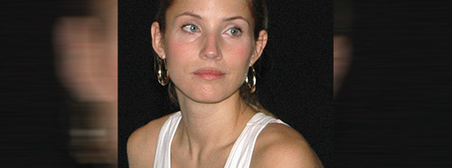 Tuva Novotny (hier in Goa 2005) spielt in dem Film die Rolle der Tochter Saga.