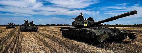 Panzer der ukrainischen Armee, September 2022.