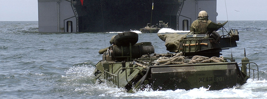 Militärübung der US-Streitkräfte im Pazifischen Ozean.