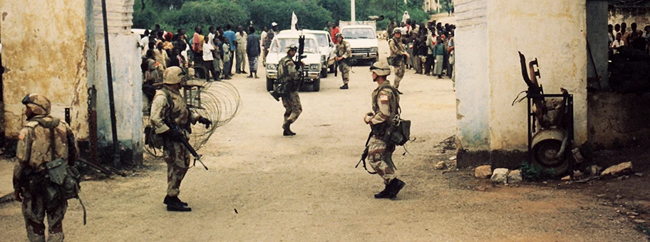 Einheit der US-Armee in Somalia 1992, Operation Restore Hope.