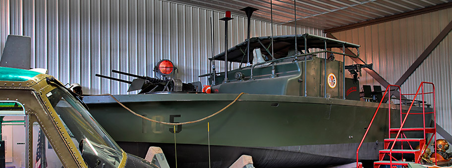 Patrouillen-Boot der US-Army, eingesetzt unter anderem in Vietnam.