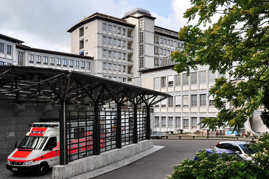 Notfallaufnahme des Universitätsspitals in Zürich.