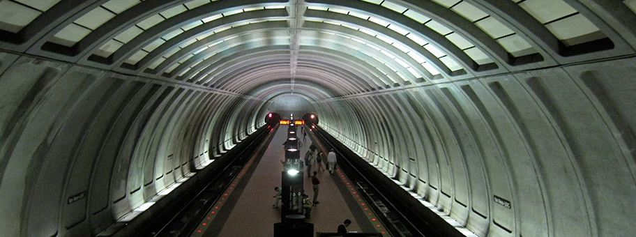 Metrostation in Washington D.C., USA.