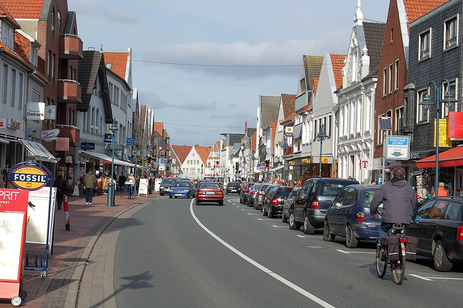 Stadtzentrum von Vechta.