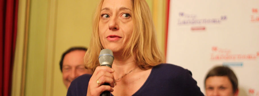 Virginie Despentes am Prix Landerneau, Februar 2015.