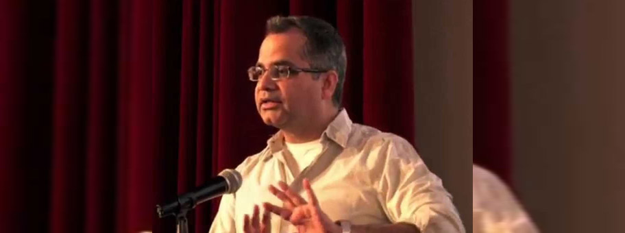 Vivek Chibber am Subversive Film Festival in Zagreb, Kroatien, Mai 2015.