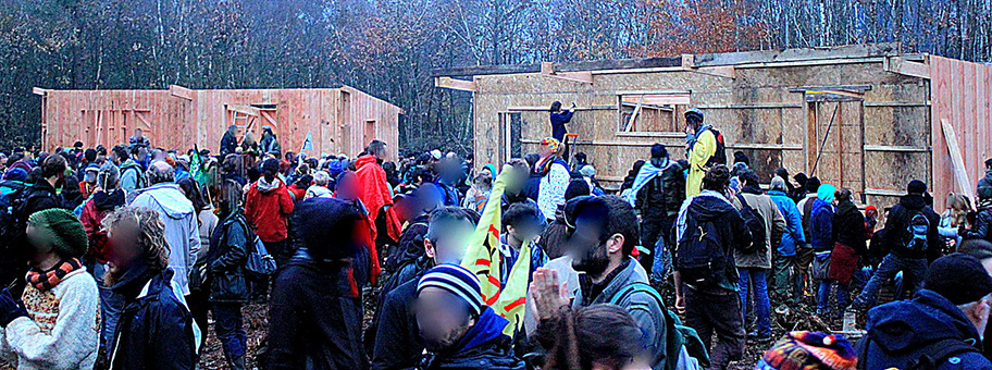 Das ZAD in Notre-Dame-des-Landes, Loire-Atantique.