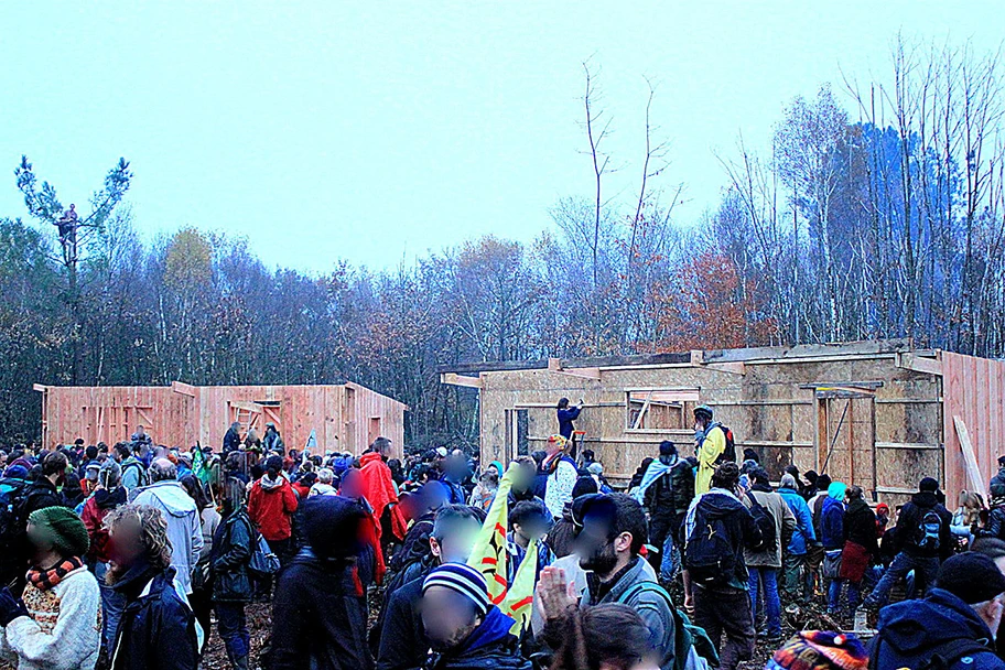 Das ZAD in Notre-Dame-des-Landes, Loire-Atantique.