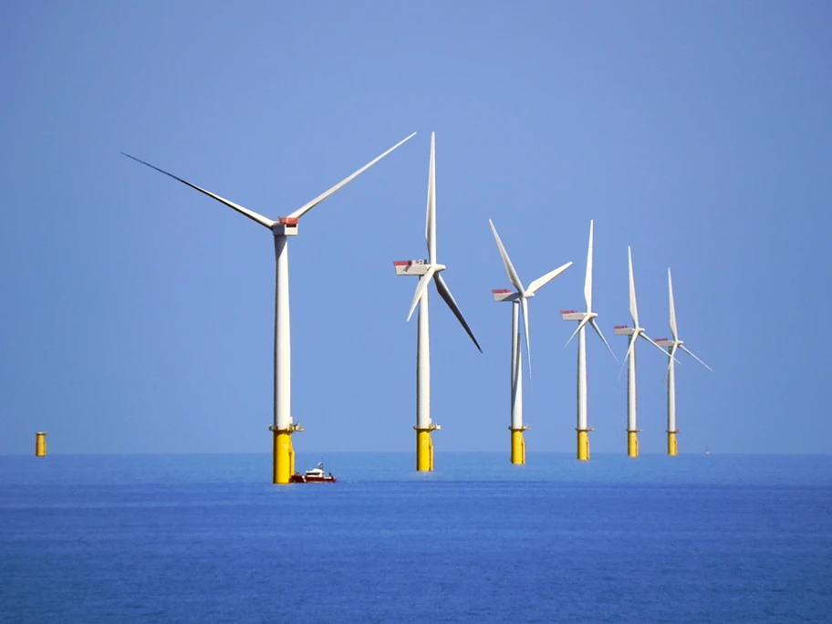 Walney Offshore Windfarm.