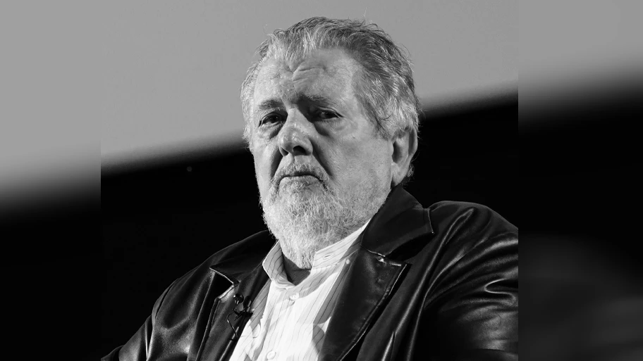 Der US-amerikanische Filmregisseur und Drehbuchautor Walter Hill am Polar-Festival in Reims, April 2022.