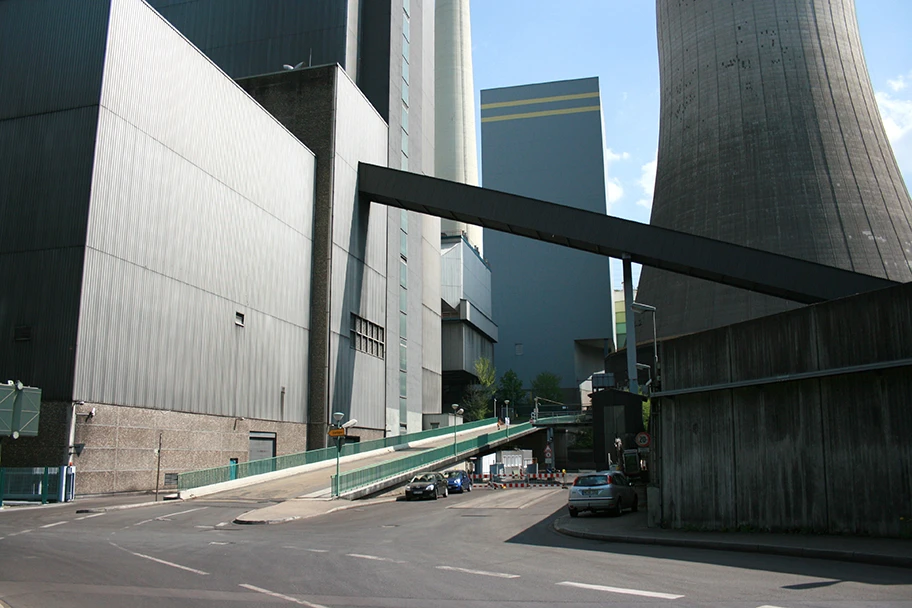 Kohlekraftwerk in Werdohl-Elverlingsen.