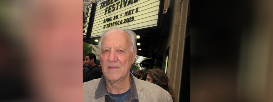 Werner Herzog am Tribeca Film Festival in New York, April 2019.