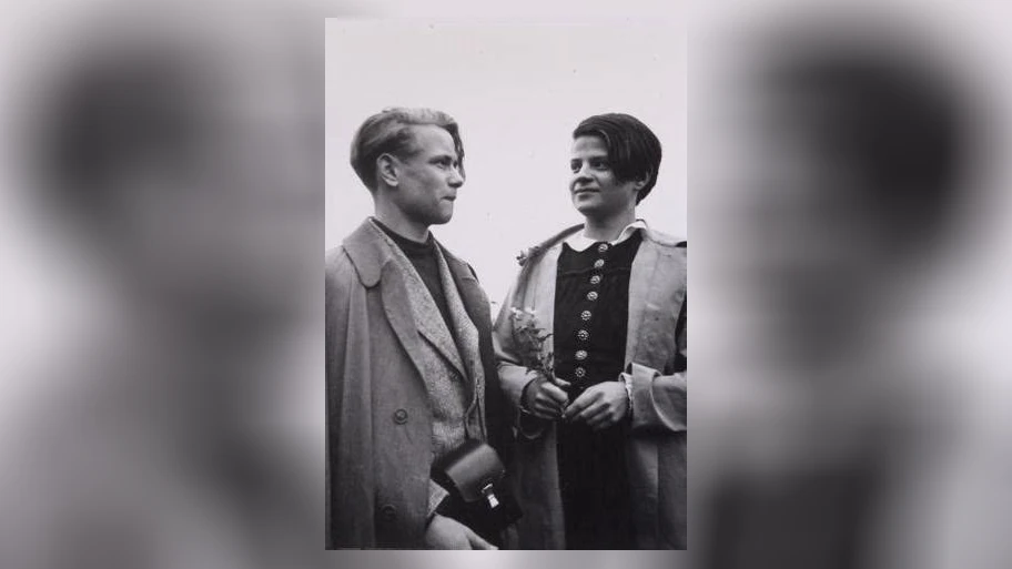 Werner und Sophie Scholl, 22. Februar 1941.