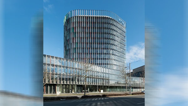 Hauptgebäude der KfW IPEX-Bank in Frankfurt am Main.