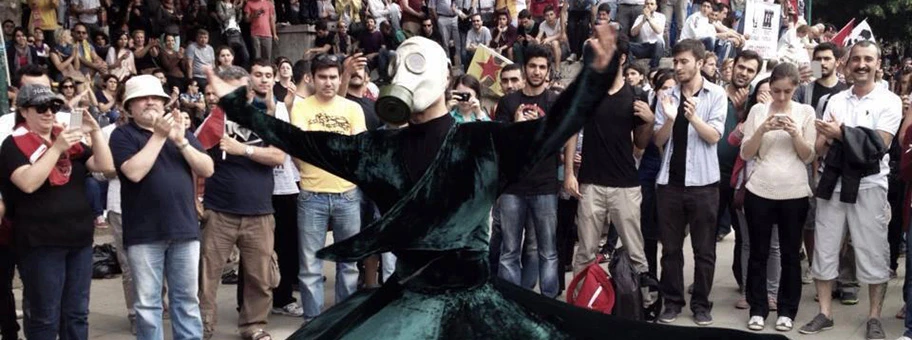 Proteste im Gezi-Park von Istanbul am 3. Juni 2013.