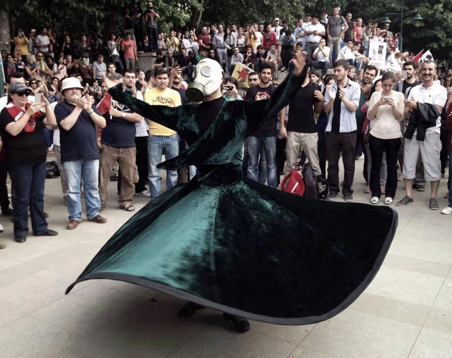 Proteste im Gezi-Park von Istanbul am 3. Juni 2013.