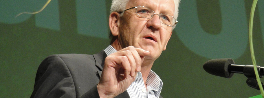 Winfried Kretschmann ist seit dem 12.