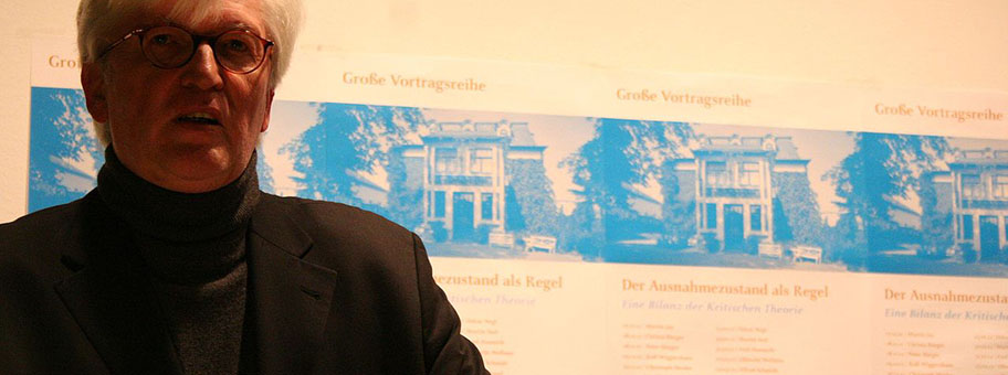Wolfgang Kraushaar in Weimar, Januar 2012.
