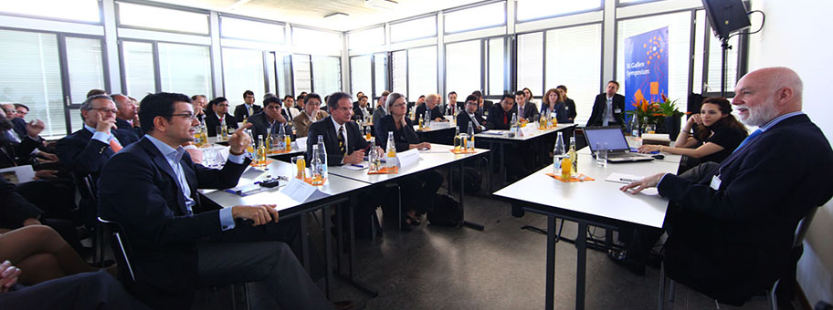 Eine Work Session mit Richard Armstrong von der Guggenheim Foundation am 41. St. Gallen Symposium im Mai 2011 an der Universität St. Gallen.