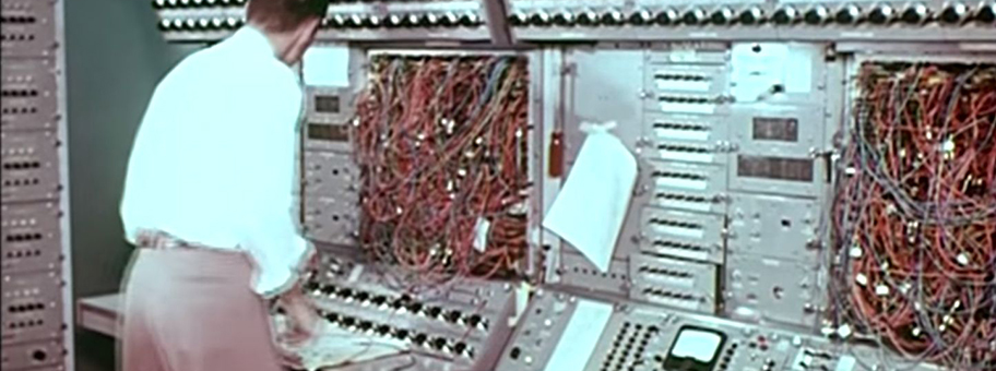X15 simulator analog computer.