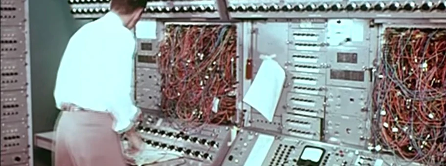 X-15 simulator analog computer.